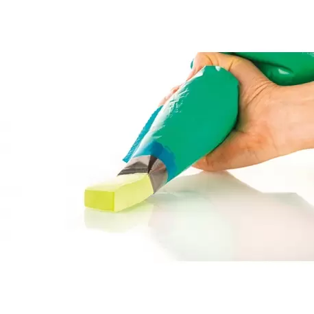 TUBE WITH RECTANGULAR TIP 15X25