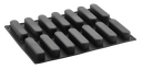 3D Pavoflex Silicone Mould Citron 400 X 300 Mm Cedric Grolet - 20 Indents Ø 60 X H 37 Mm - Vol. 65 Ml