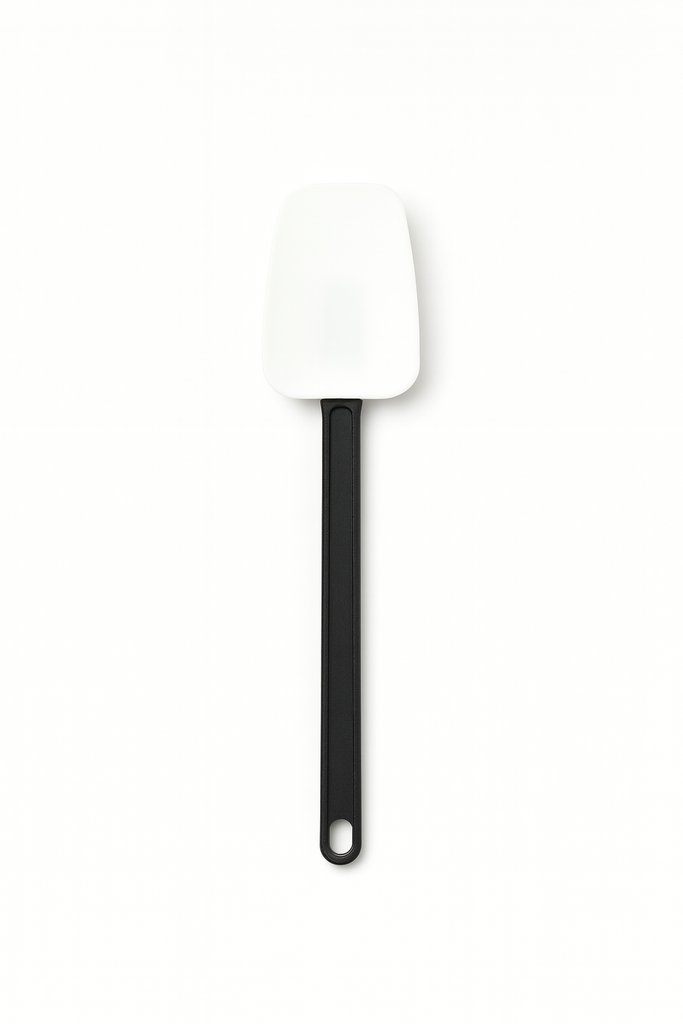 36cm Silicon Spoon Black White