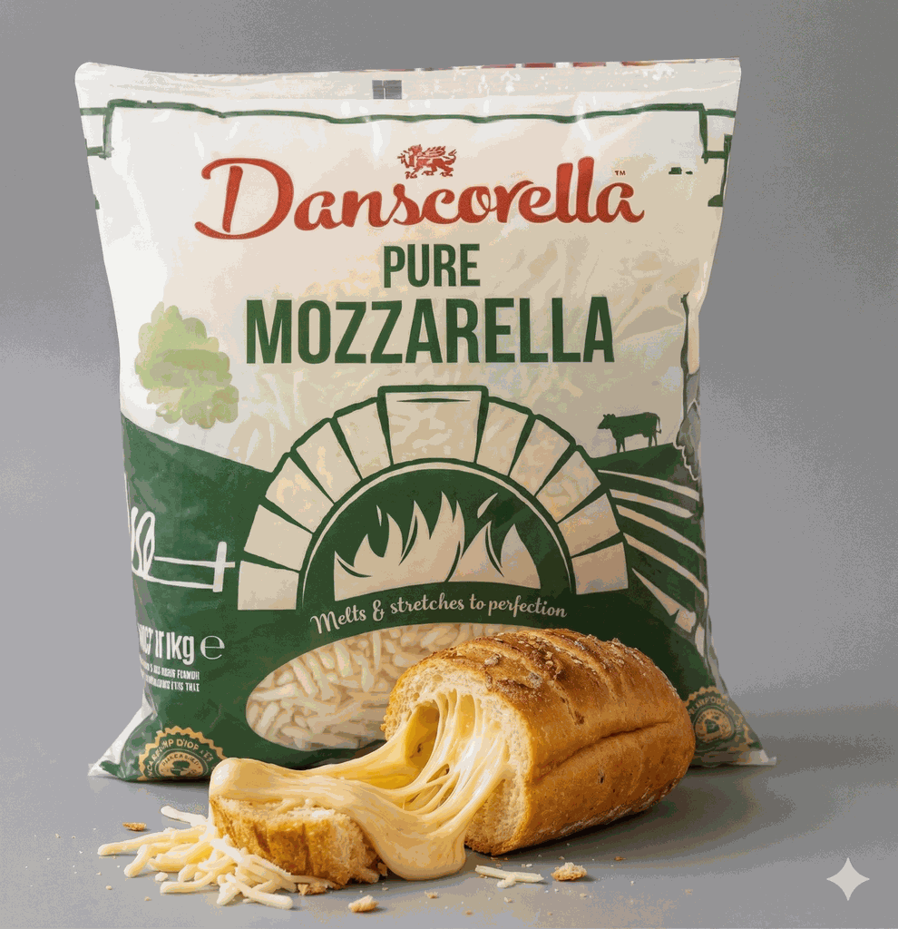 Danscorella Shredded Pizza Tops 6x2 KG VF