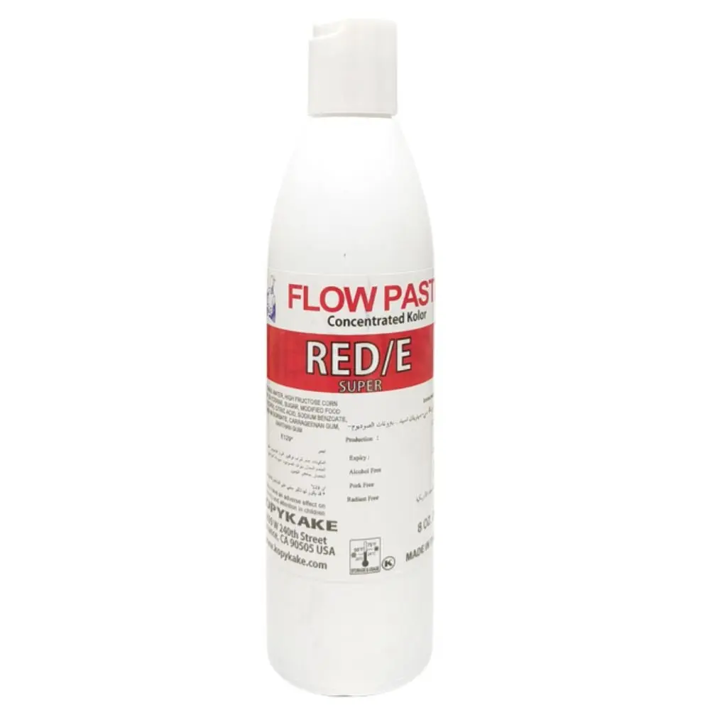[FPRED/E] Flow Paste 8 Oz Red Euro