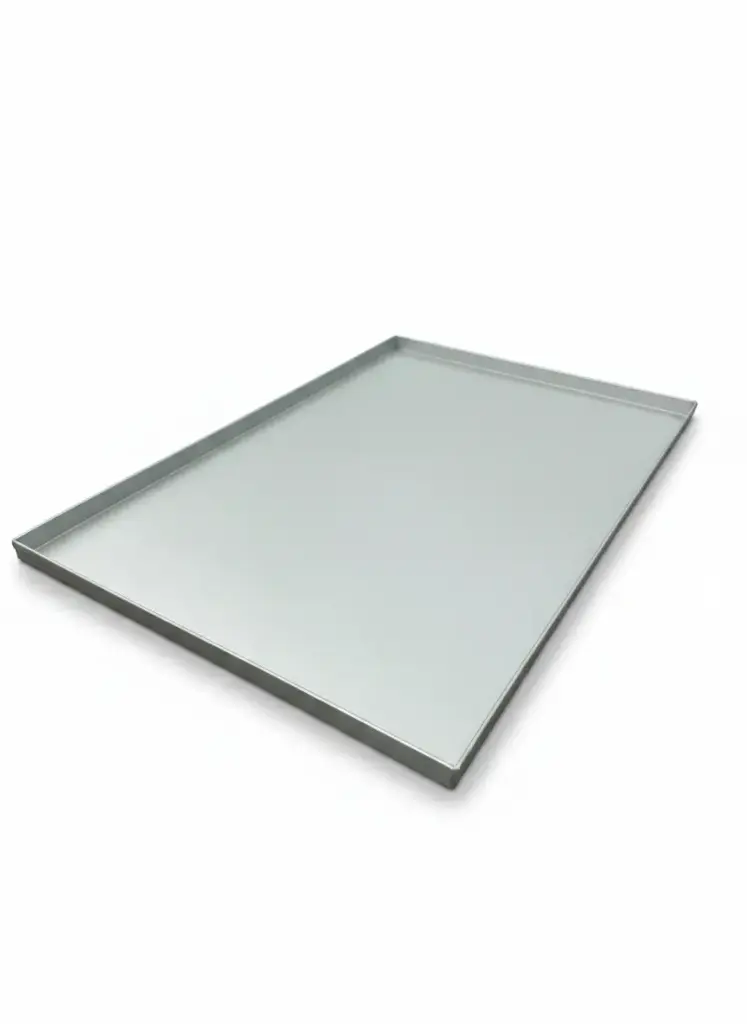 [T 002] Aluminium Sheet Pan (90 Straight Side) 600*400*20Mm, 1.5Mm Al.Alloy, Anodized