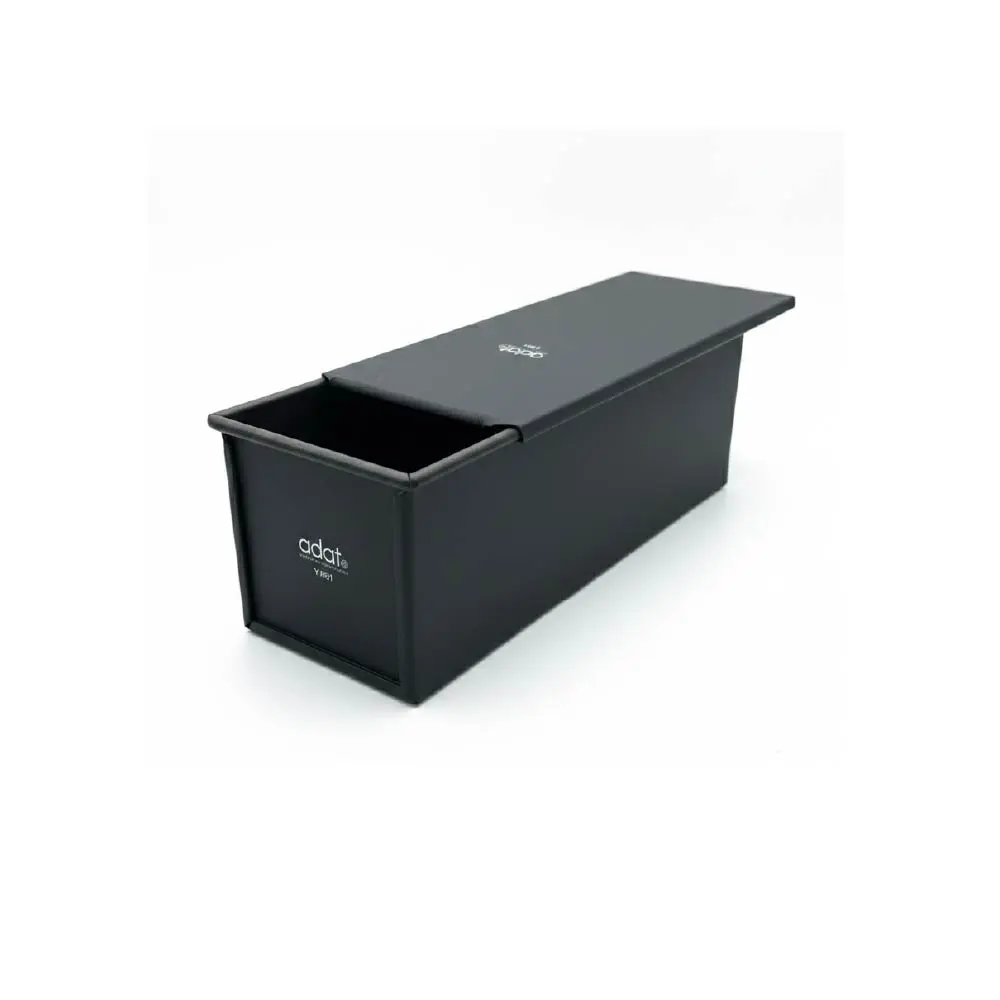 [Y 001 OLD] Bread Pan 300*110*110Mm, 1.0Mm Al.Alloy, Teflon Ptfe Inside+ Black Painted Outside