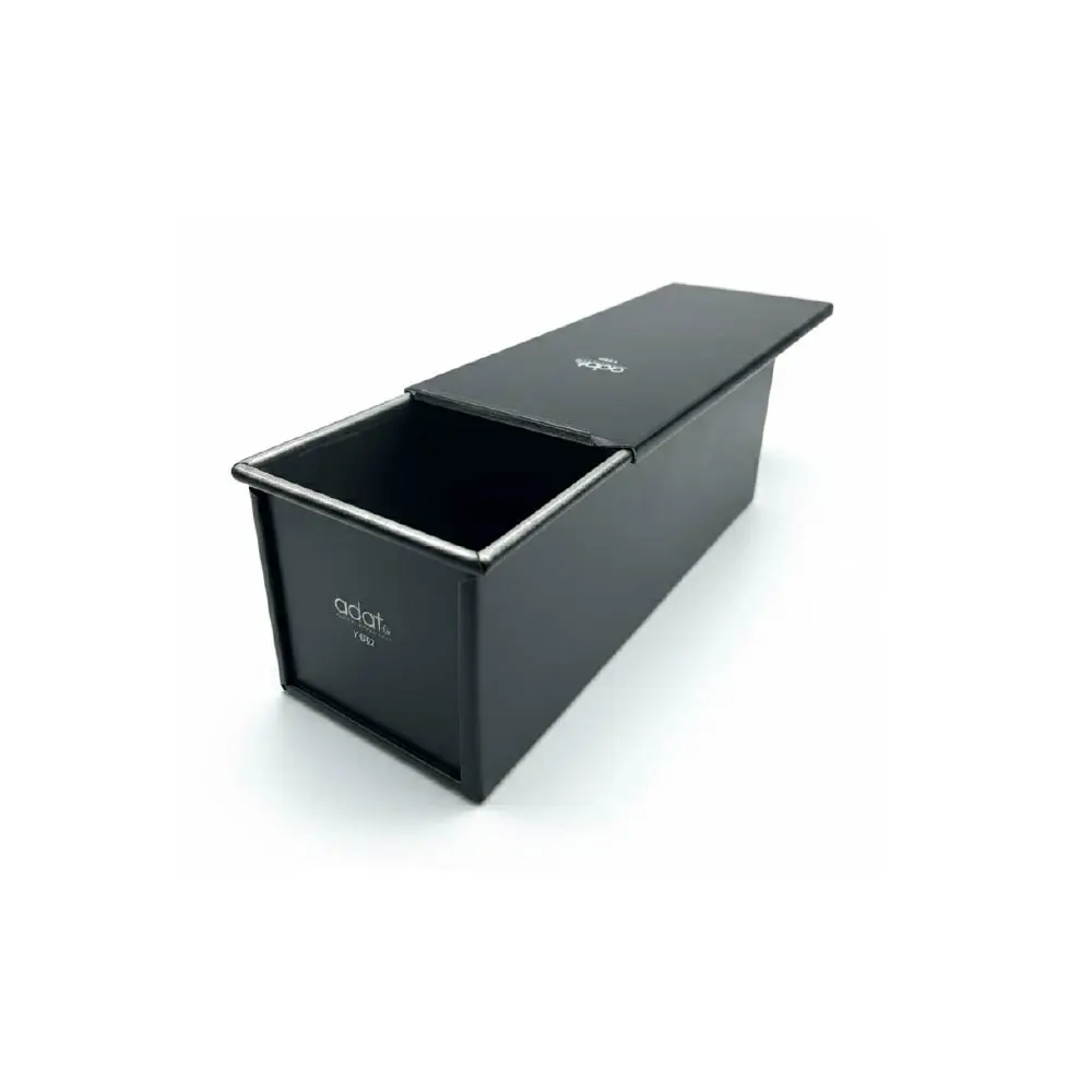 [Y 002 OLD] Bread Pan 300*110*110Mm, 1.0Mm Al.Alloy, Silicone Inside+ Black Painted Outside
