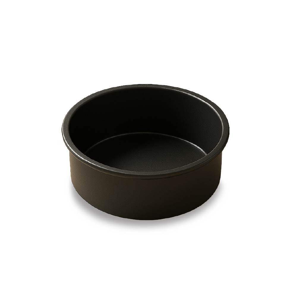 Round Cake Mold 240*100
1.2mm al.alloy
hard anodized (black) M 022