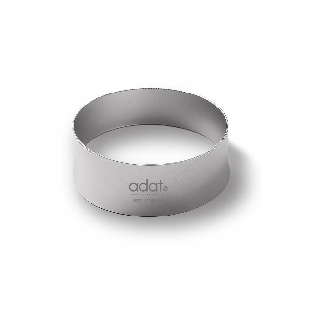 Round Cake Ring 160*40
1.2mm SUS304
polished