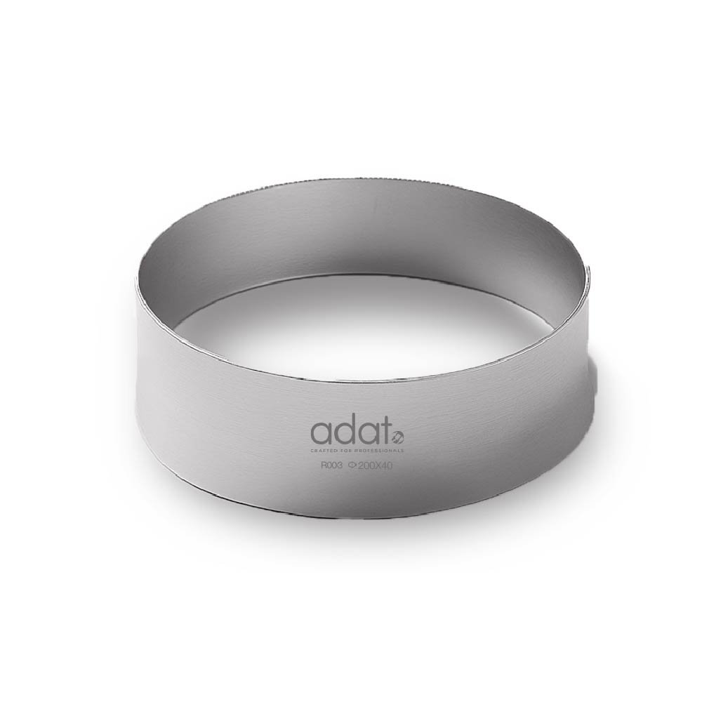 Round Cake Ring 200*40
1.2mm SUS304
polished