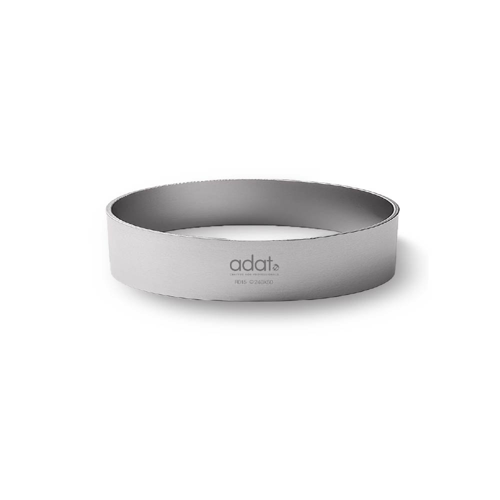 Round Cake Ring 240*50
1.2mm SUS304
polished