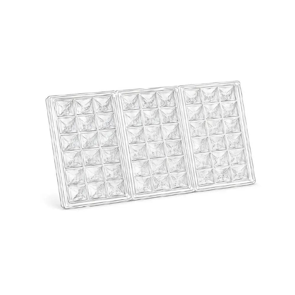 Chocolate Plastic Moulds 27x17.5 cm