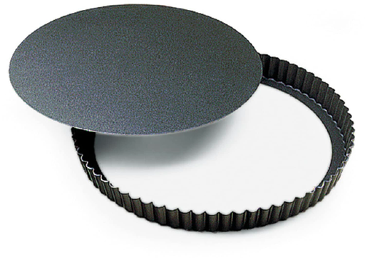 [995105] Tart Moulds d 300 mm flutet with removable bottom