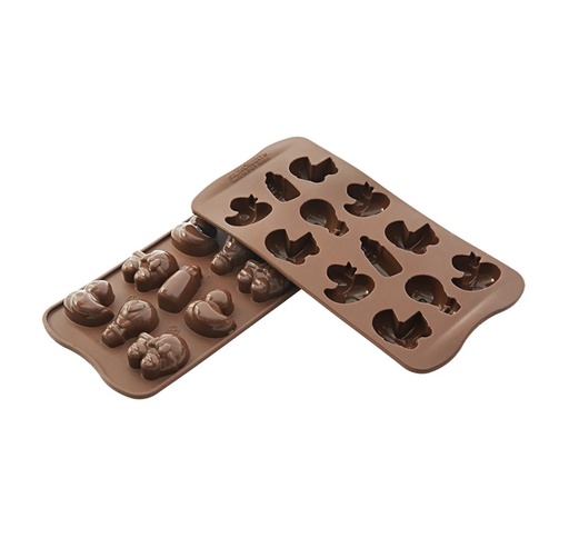 [22.131.77.0065] Scg31 Choco Baby - Silicone Mould 35X32 H 15 Mm
