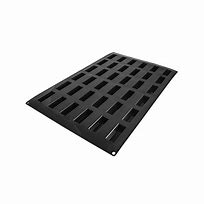 [70.469.20.0098] Sq069 - Silicone Mould N.36 Financier 70X26/60X23 H 20 Mm