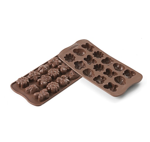 [22.124.77.0065] Scg24 Choco Springlife - Silicone Mould 36X26 H 15 Mm