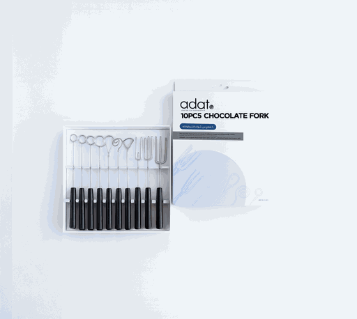 [06-1040] 10pcs Chocolate Fork Pack