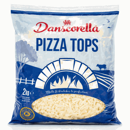 [31080493] Danscorella Shredded Pizza Tops 6x2 KG VF